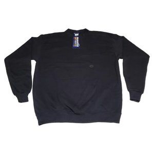 Rare Vintage Fremantle Action Wear Sweatshirt Crew Neck Black Men's Sz XL NWT